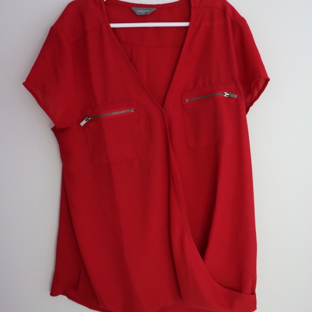 Short sleeve blouse